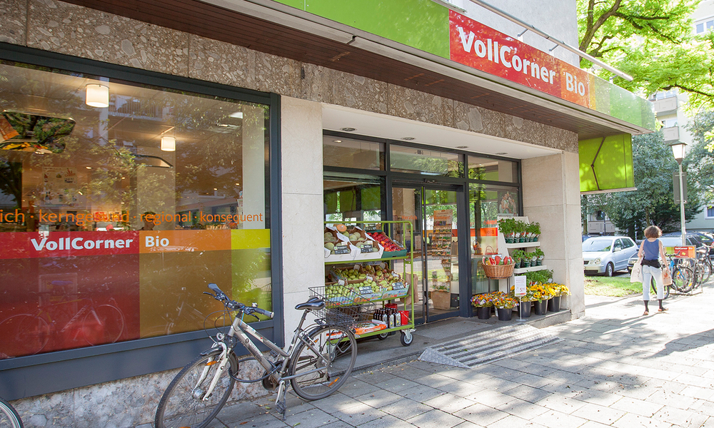 Unser VollCorner Biomarkt Neuhausen in der Dom-Pedro Straße freut sich auf Ihren Besuch 
